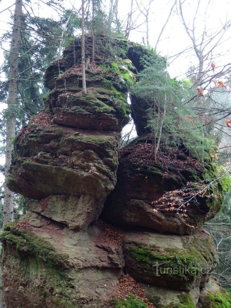 Finestra in cima alla torre