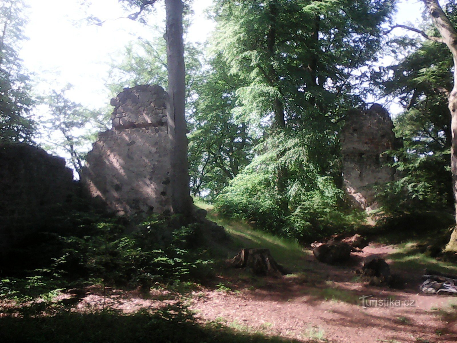 AROUND HAMRU ON THE LAKE - THROUGH THE CASTLE RUINS, THE ROCK CASTLE AND THE BLACK POND