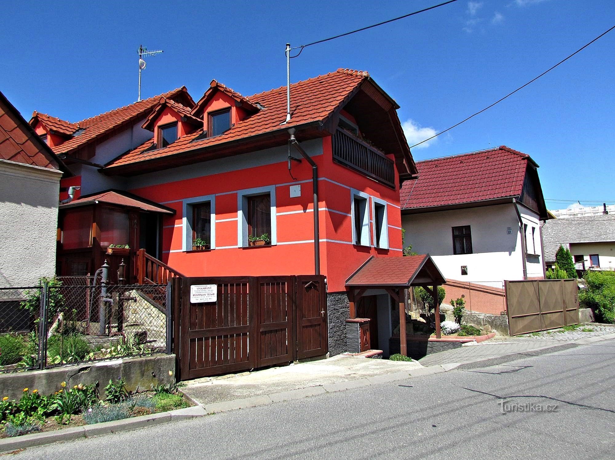 surrounding houses