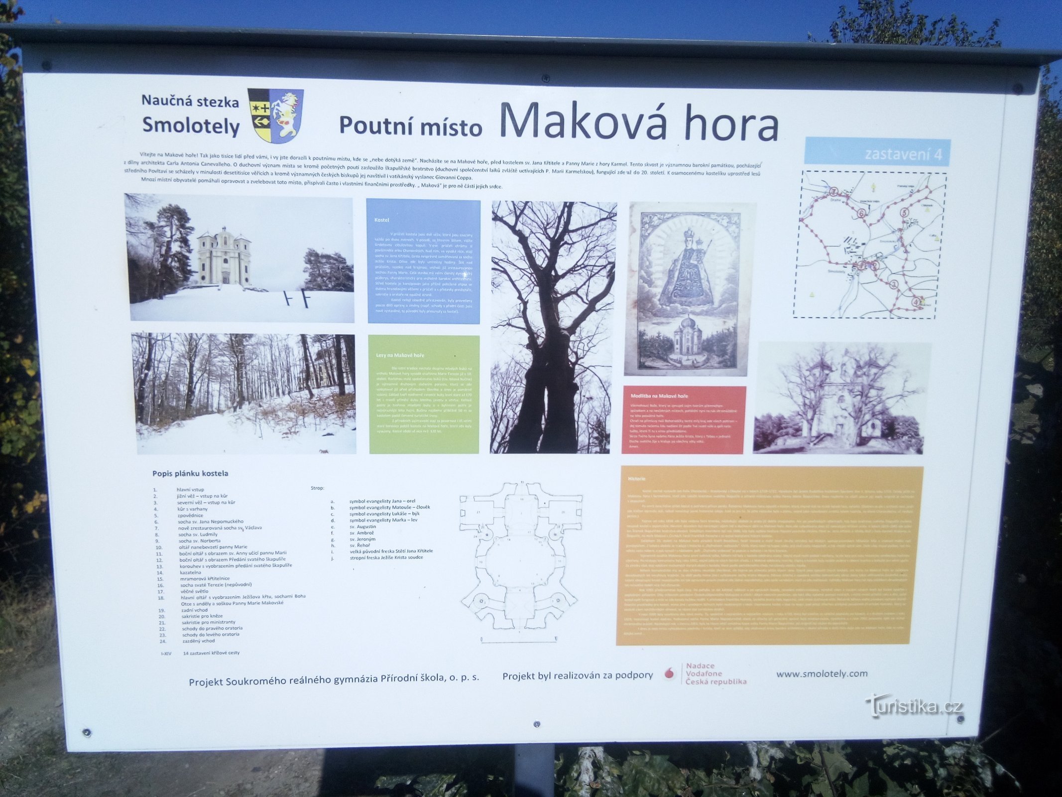 A Smolotel környékén a Makova hora és a Milada kilátón keresztül
