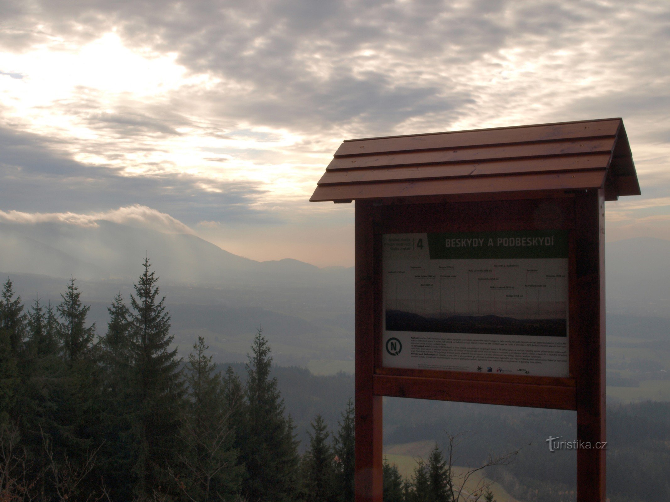 Around Skalka hill in the foothills of the Moravian-Silesian Beskydy