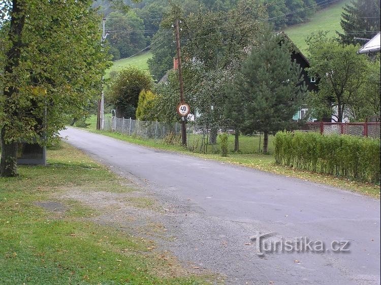 kanten av Holčovice