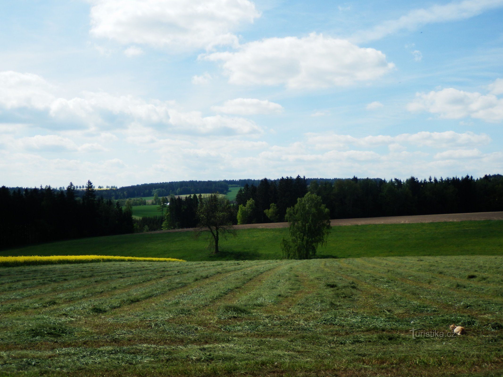 Circuito alrededor de Přibyslav (Šlapanov, Lutrián, Věžnice)