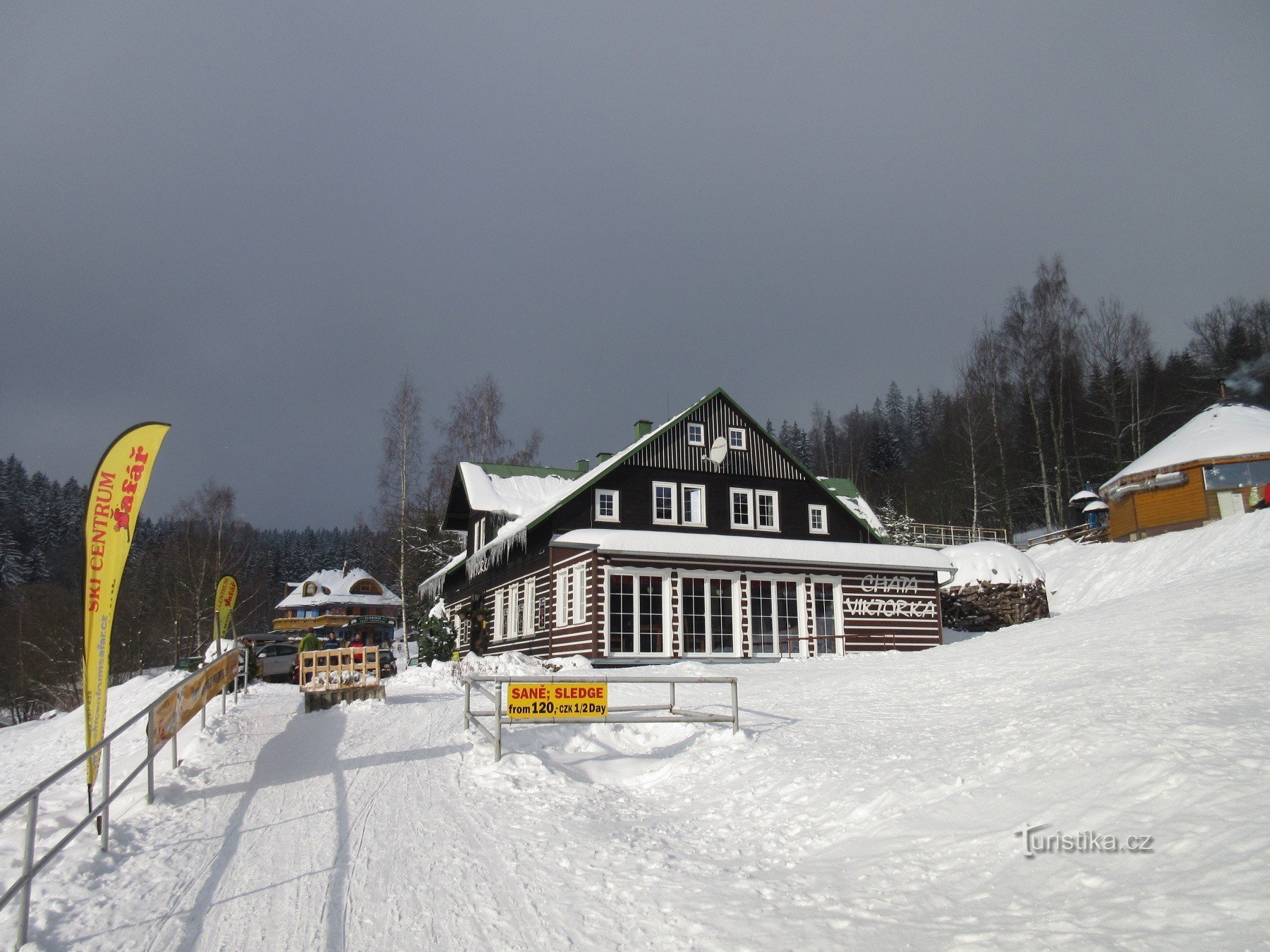 Tuyến đường tròn - Jánské Lázně - Zlatá vyhlídka lookout - Rudolfovo údolí