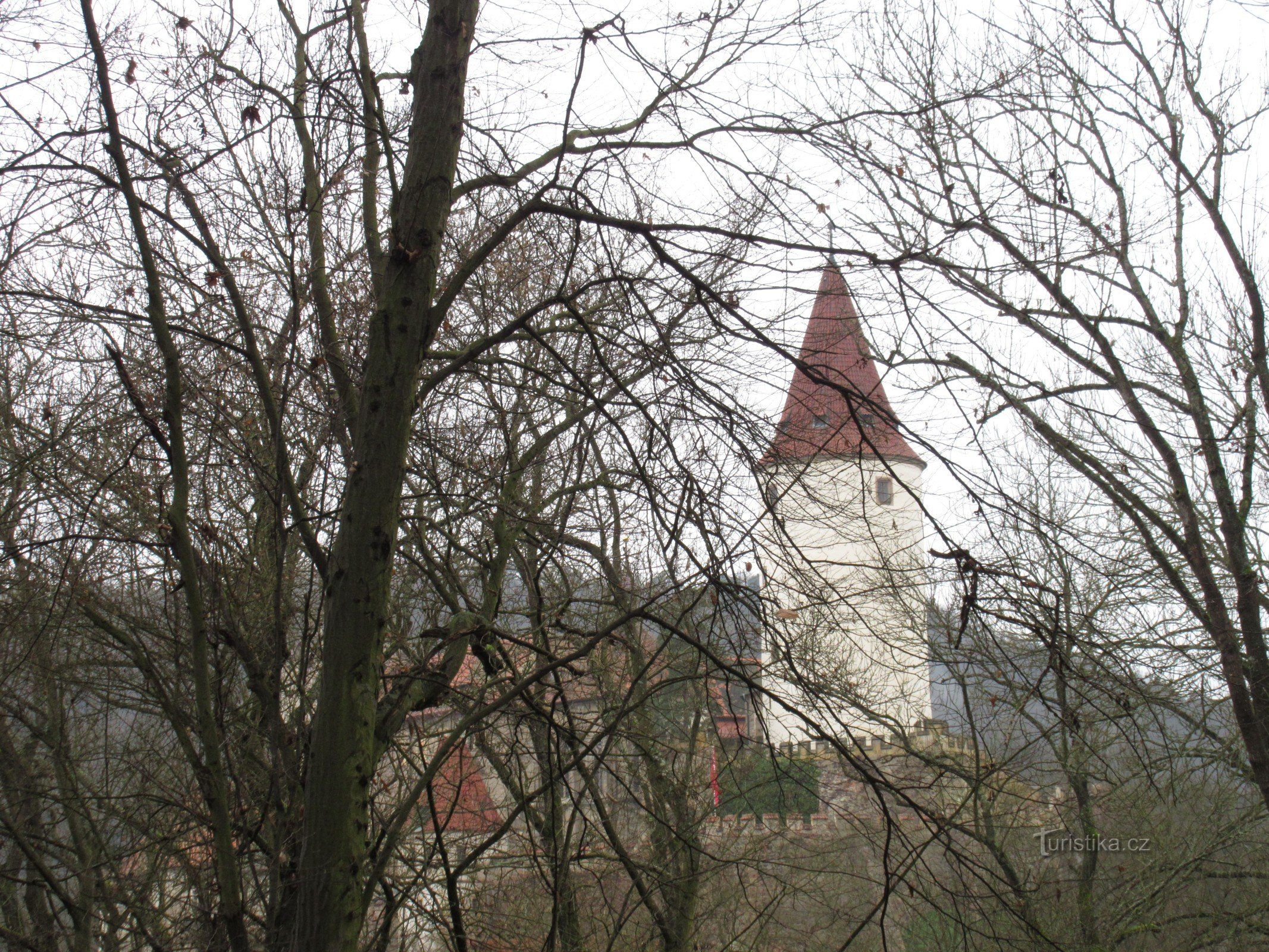 Rota circular em torno de Křivoklát