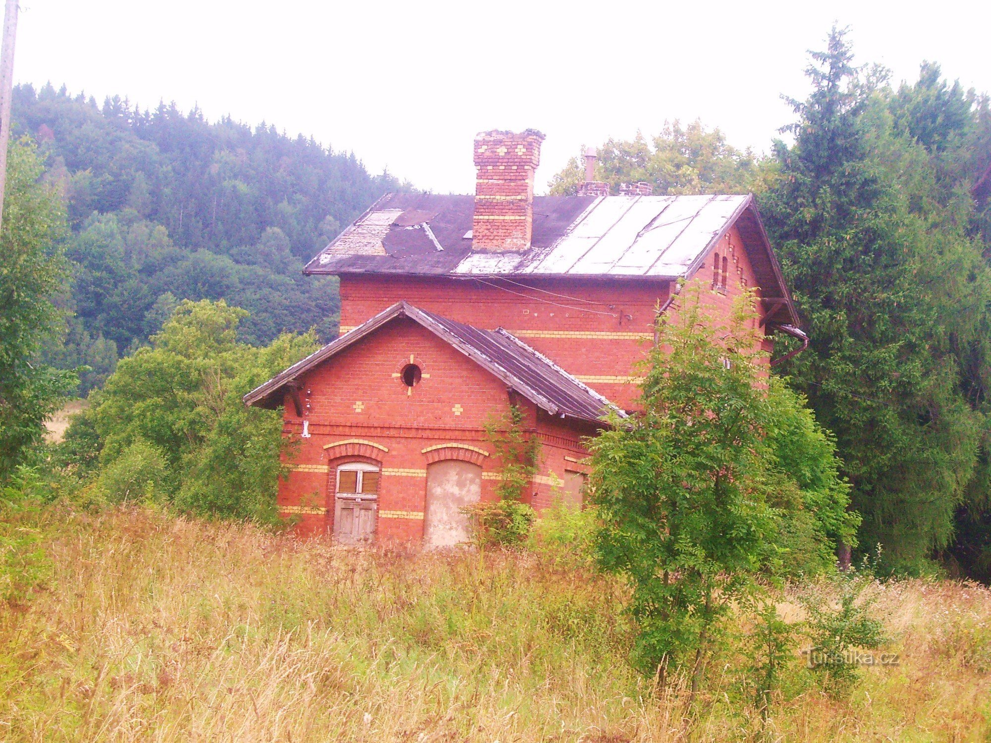 Okrzeszyn - former railway station