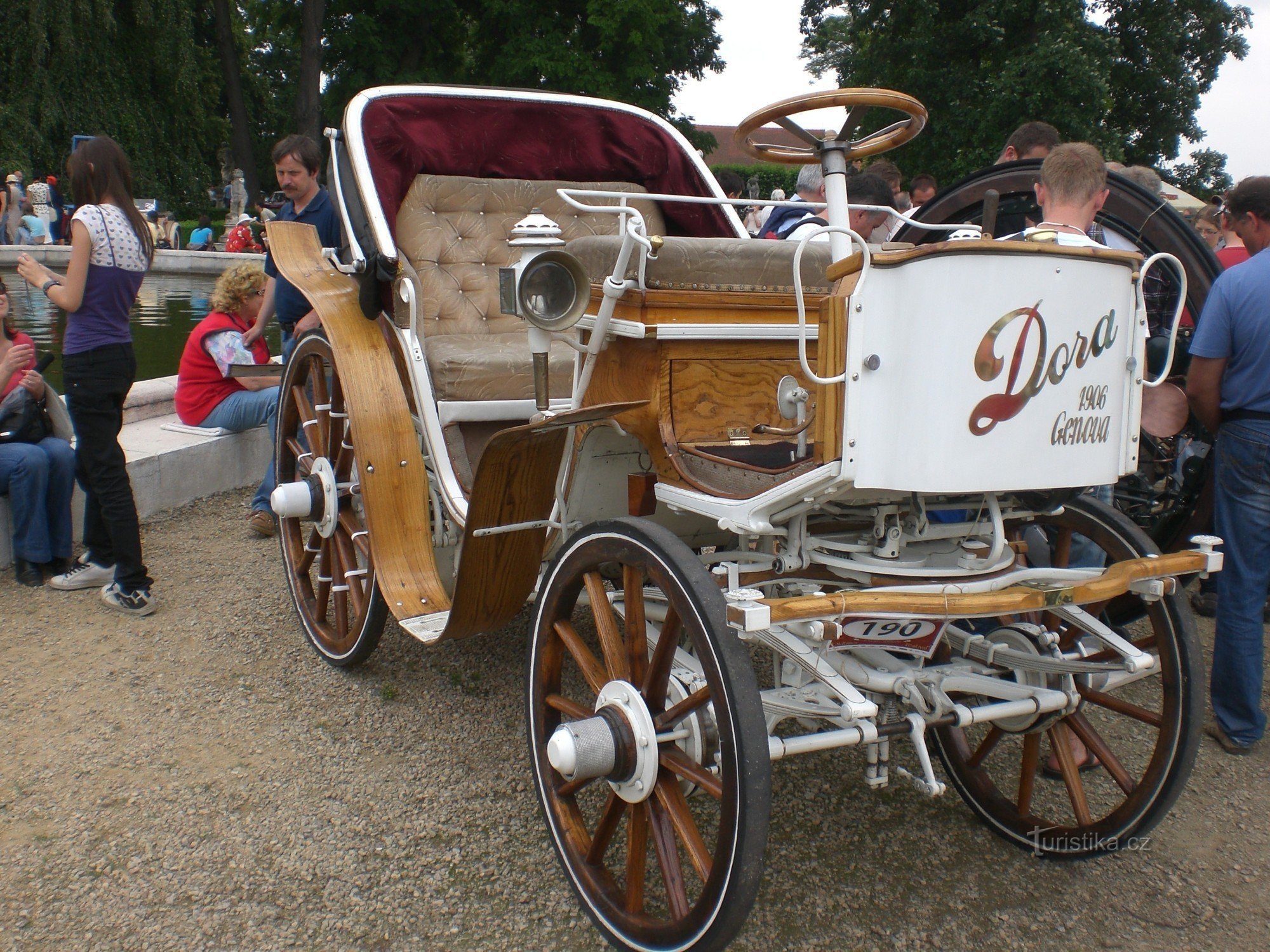 Festival de Oldtimer Slavkov cerca de Brno