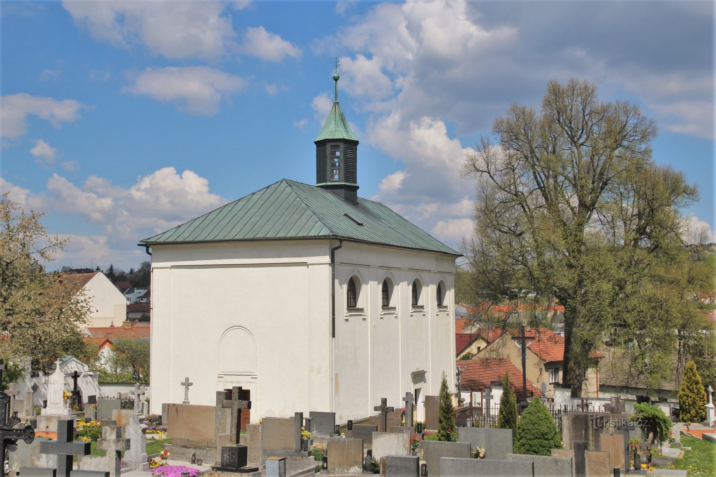 Olešnice - kyrkan St. Nicholas
