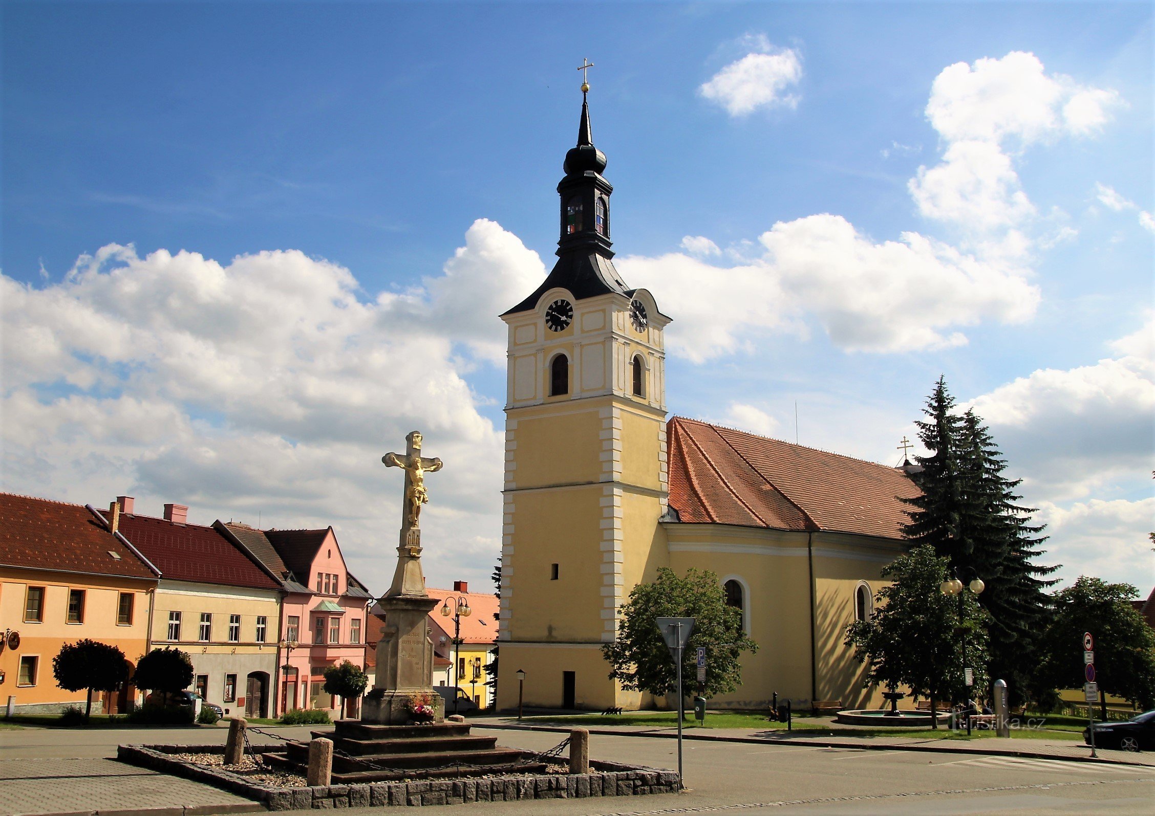 Olešnice - Peace Square