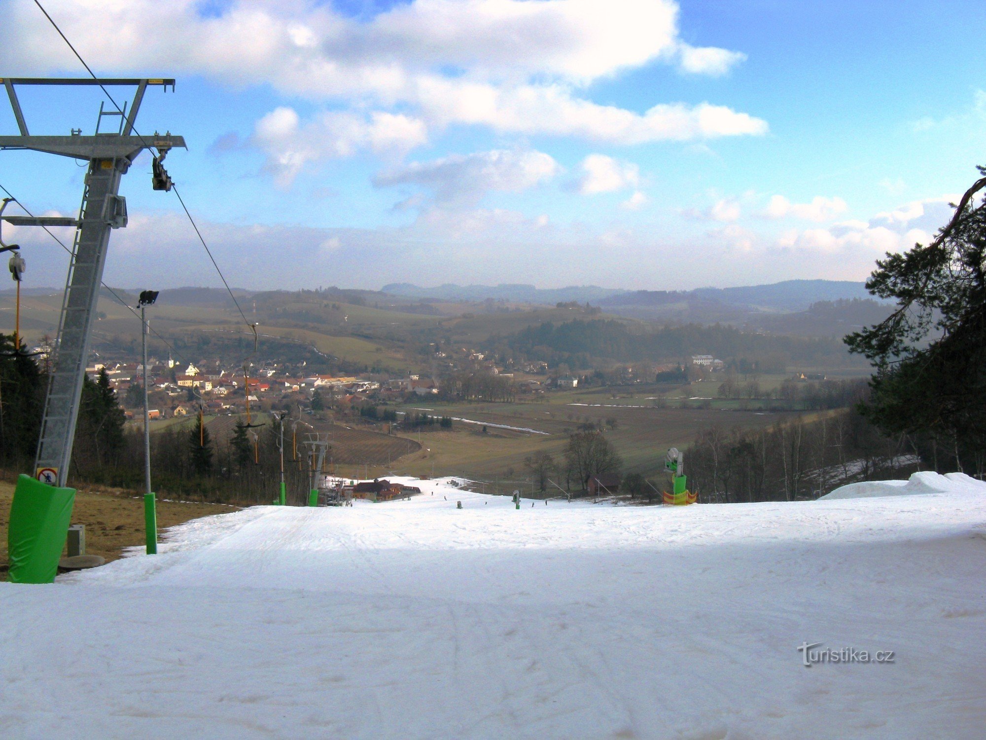 Olešnice - dốc trượt tuyết