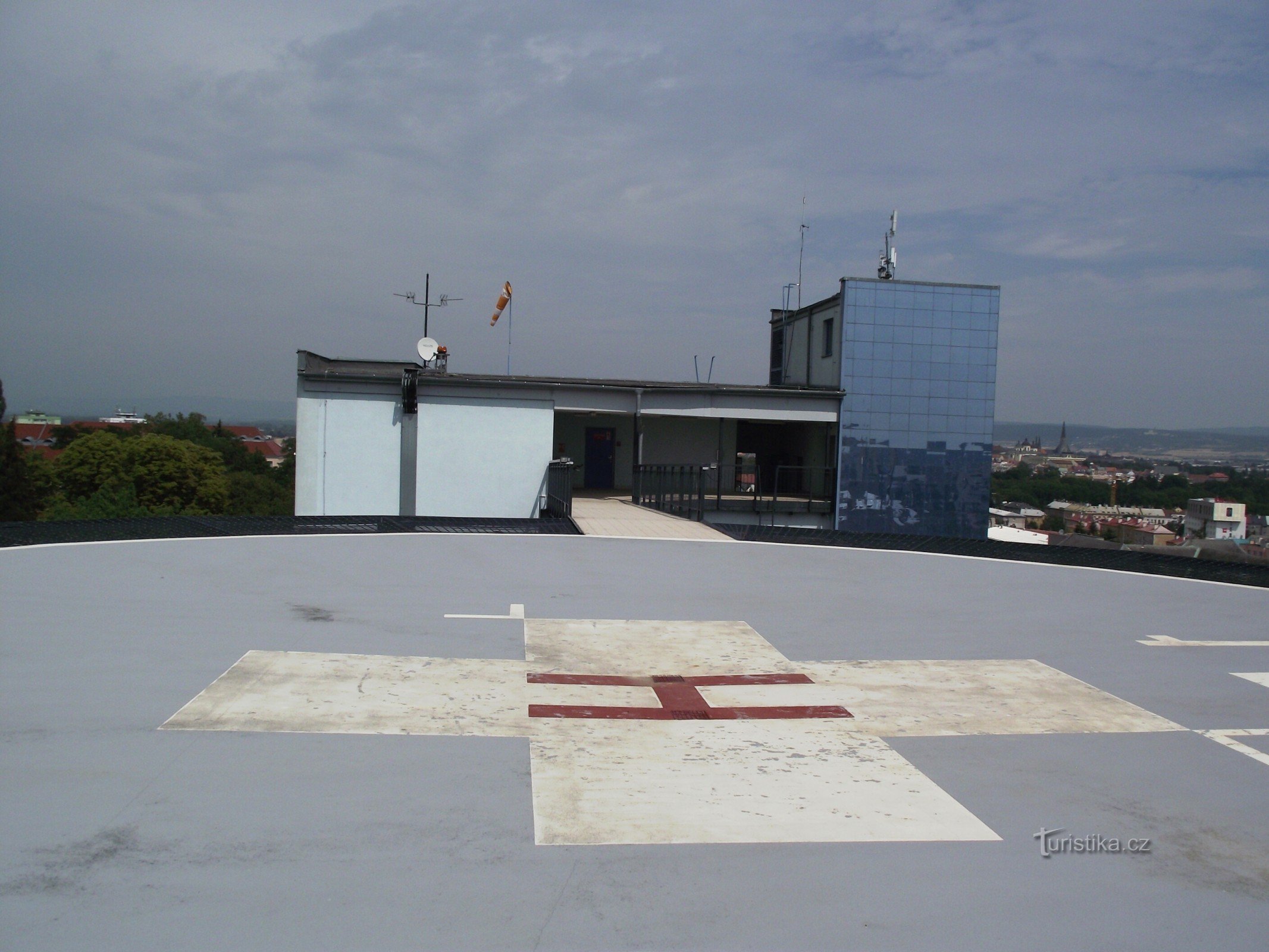 Olomouc – Hubschrauberlandeplatz (Fakultätskrankenhaus)