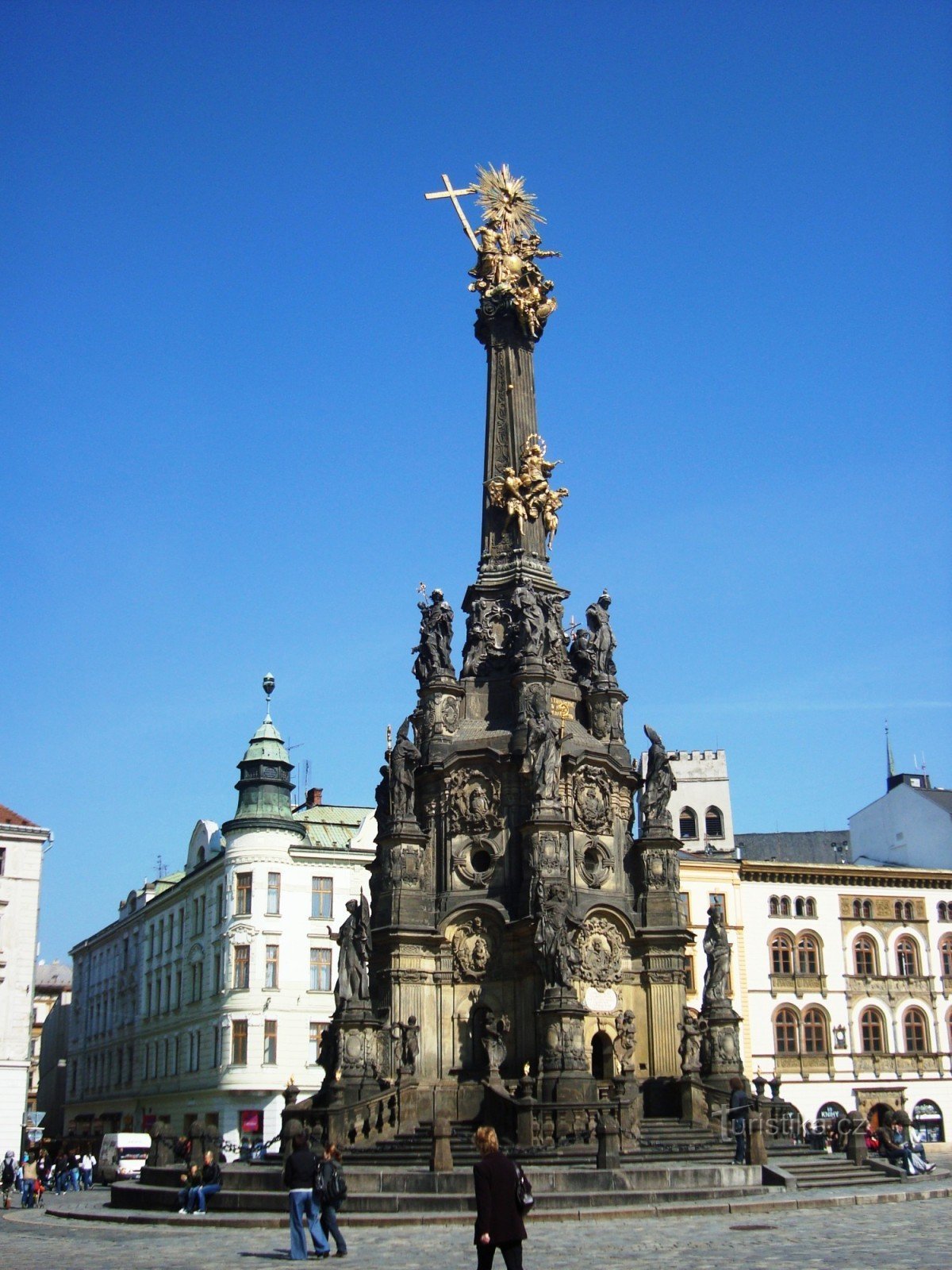 Olomouc-Horní náměstí-Columna de la Santísima Trinidad-Foto: Ulrych Mir.