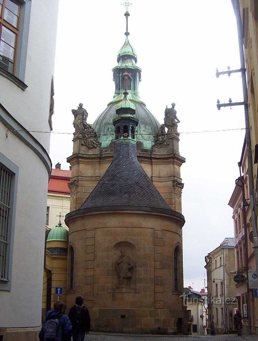 Olomouc-nhà nguyện của Thánh John Sarkandra-Ảnh: Ulrych Mir.