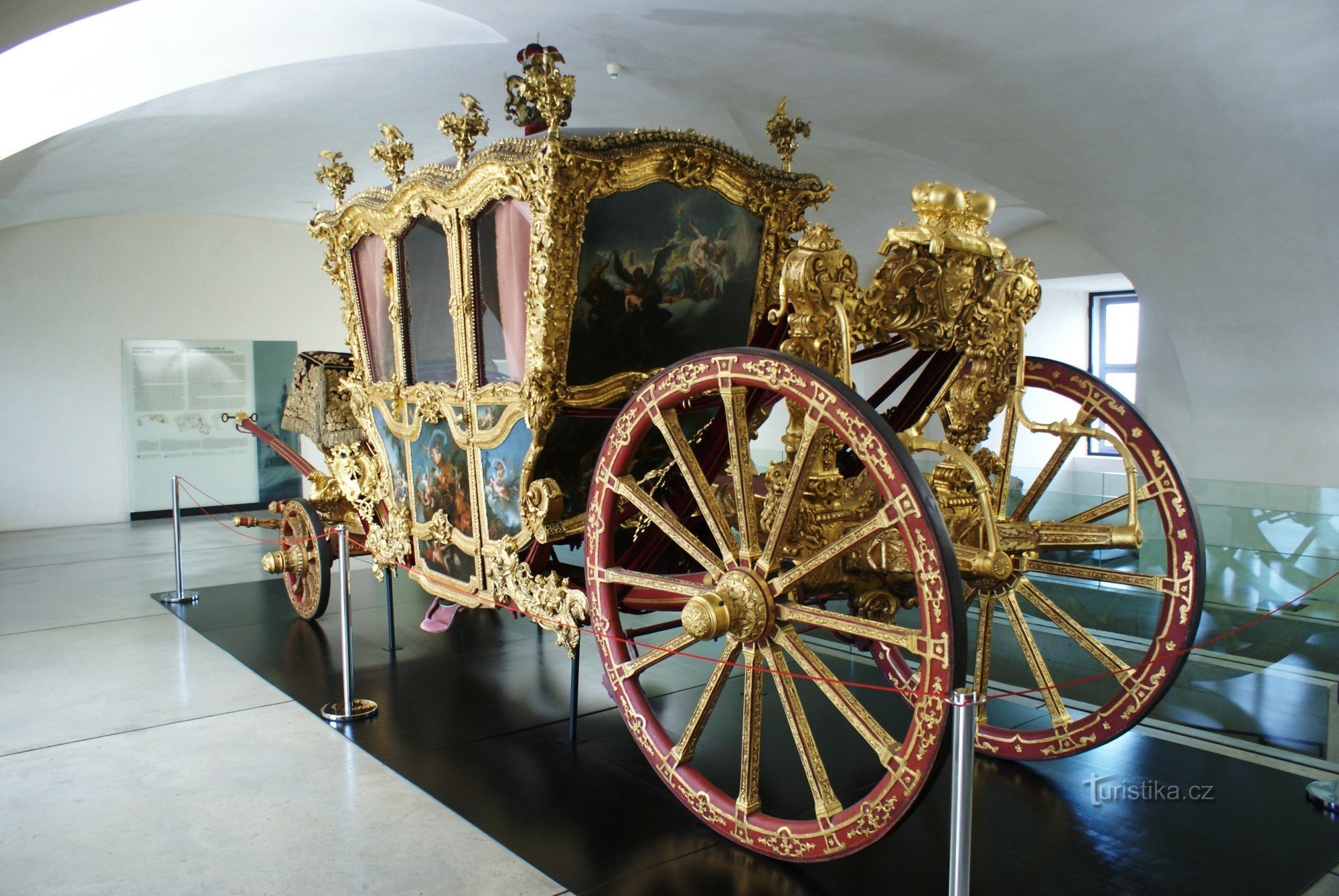 Olomouc - Trasura episcopului Ferdinand Julius Troyer de Olomouc