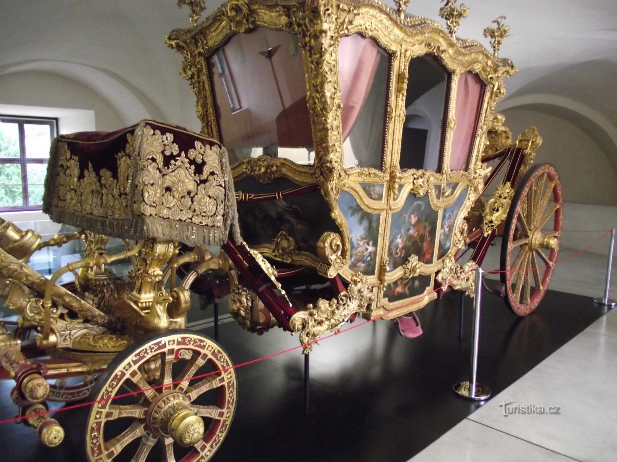 Olomouc - Άμαξα του επισκόπου Ferdinand Julius Troyer of Olomouc