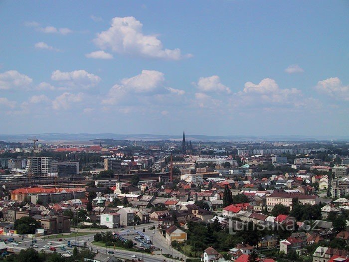 Olomouc-pohled z komínu