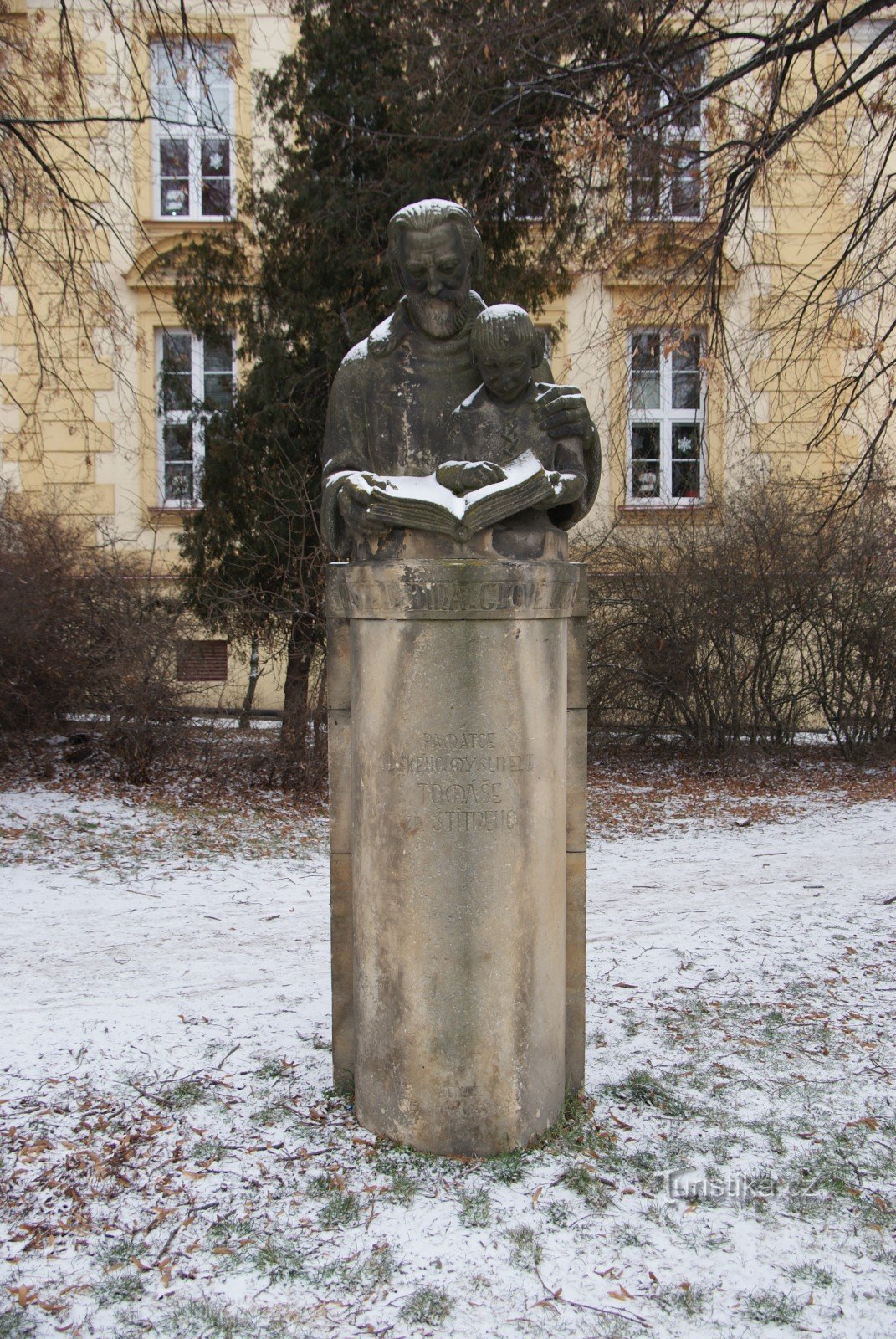 Olomouc - spomenik Tomášu Štítnom