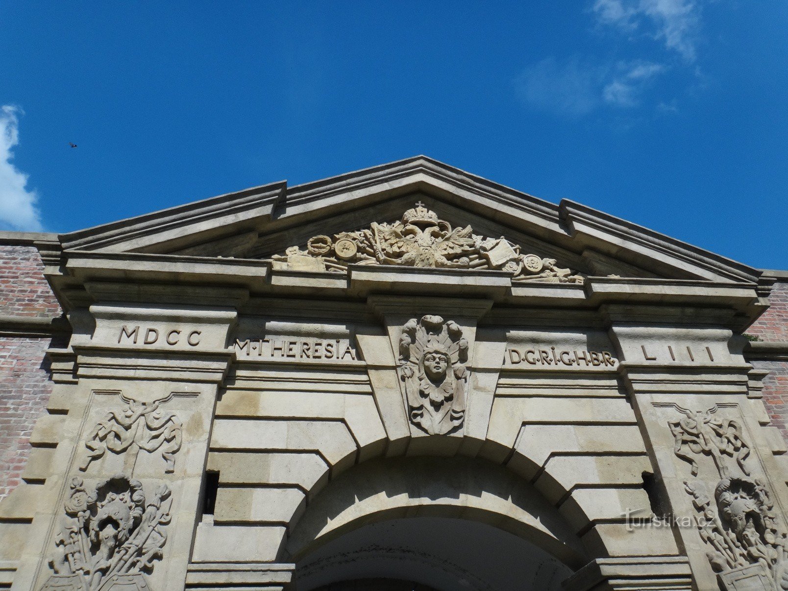 Decorazione del cancello di Olomouc Terezka