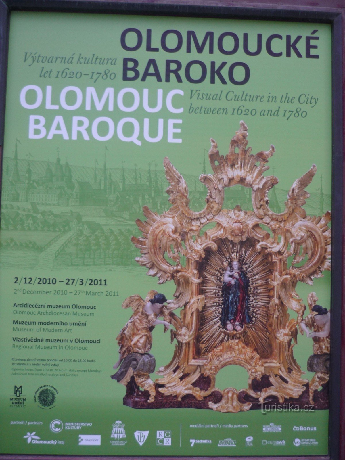 Barroco de Olomouc - cartel fotográfico