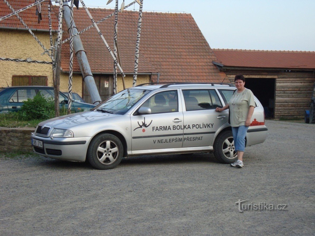 Olšany nær Vyškov - Farm Bolka Polívky i 2010 - Foto: Ulrych Mir.