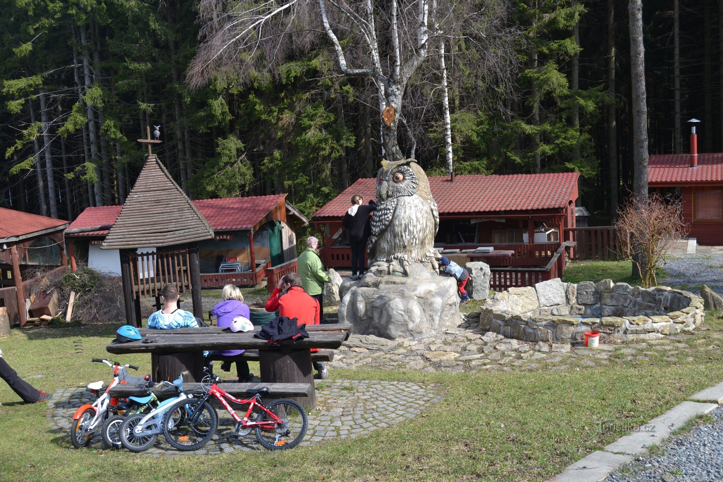 Výr di Olšiak nello Yukon vicino a Třech Studní