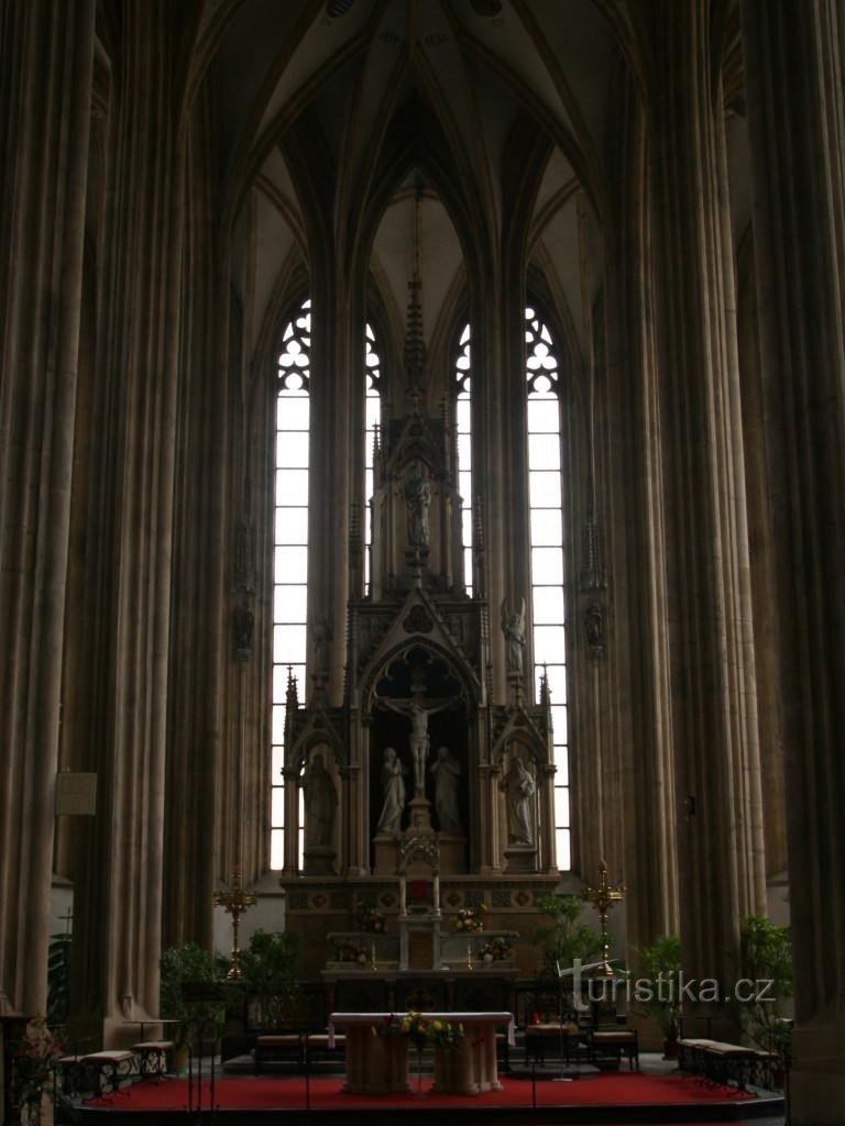 A templom oltára