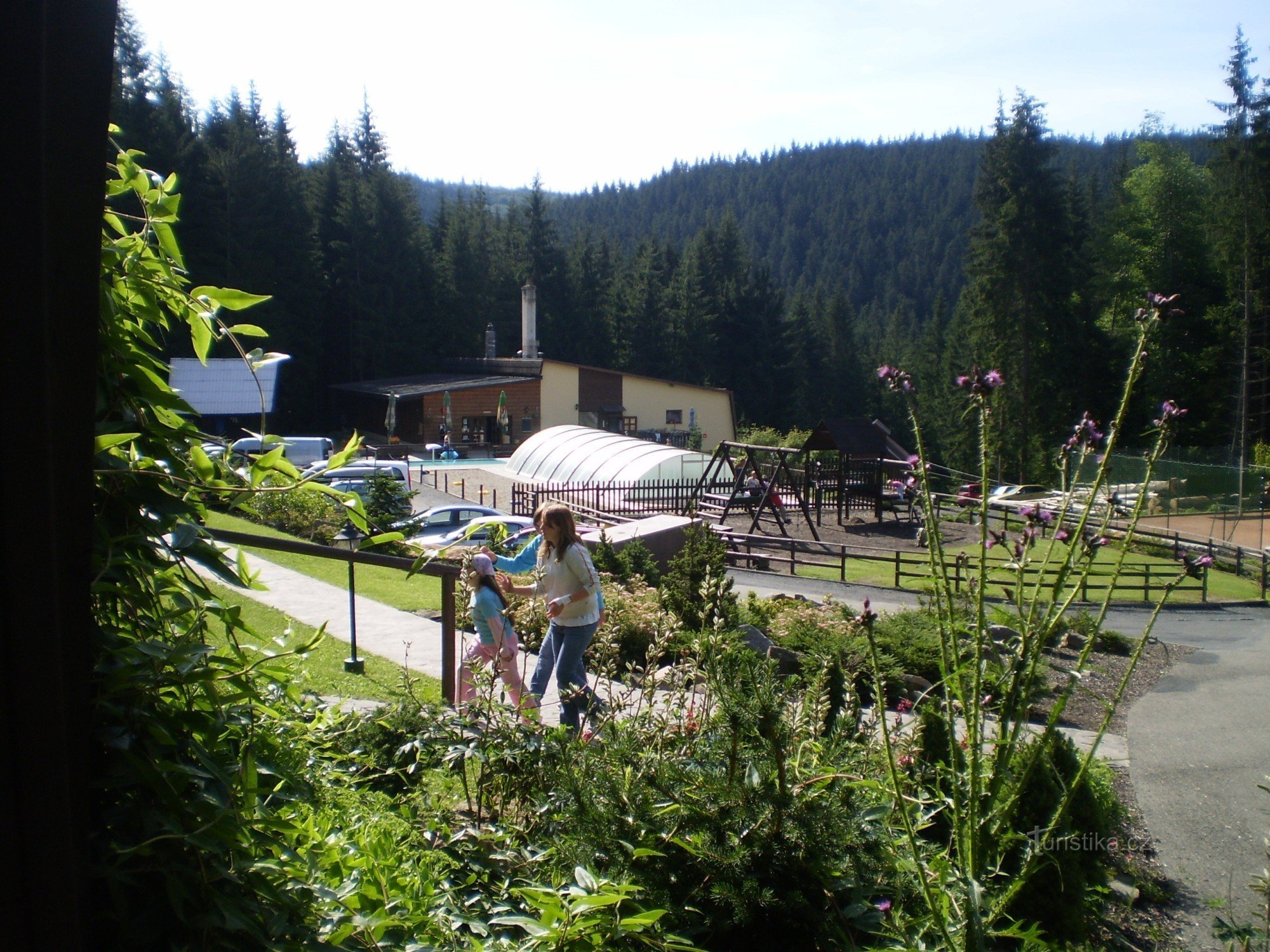 Ondrášův dvůr - Bílá - Mezivódí vista della zona