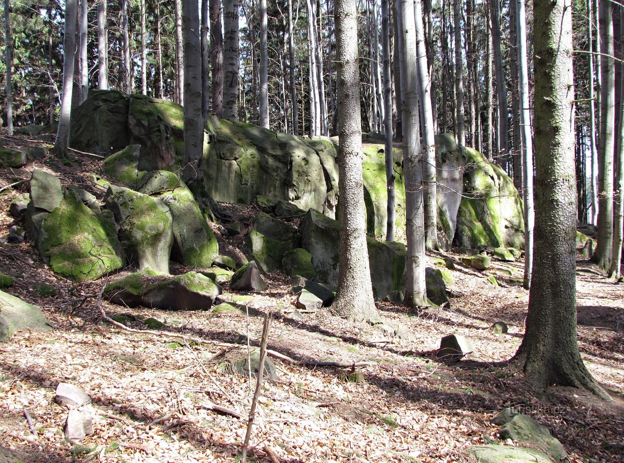 Ondřejovsko - Predné skaly - Platňa