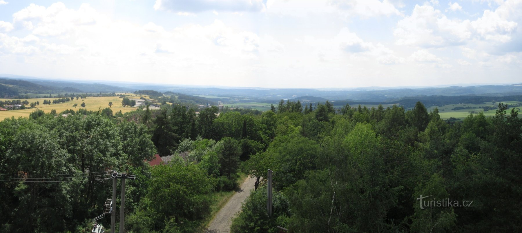 Onen svět - Torre de vigilancia de Lang, también torre de vigilancia de Onen svět cerca de Lašovice