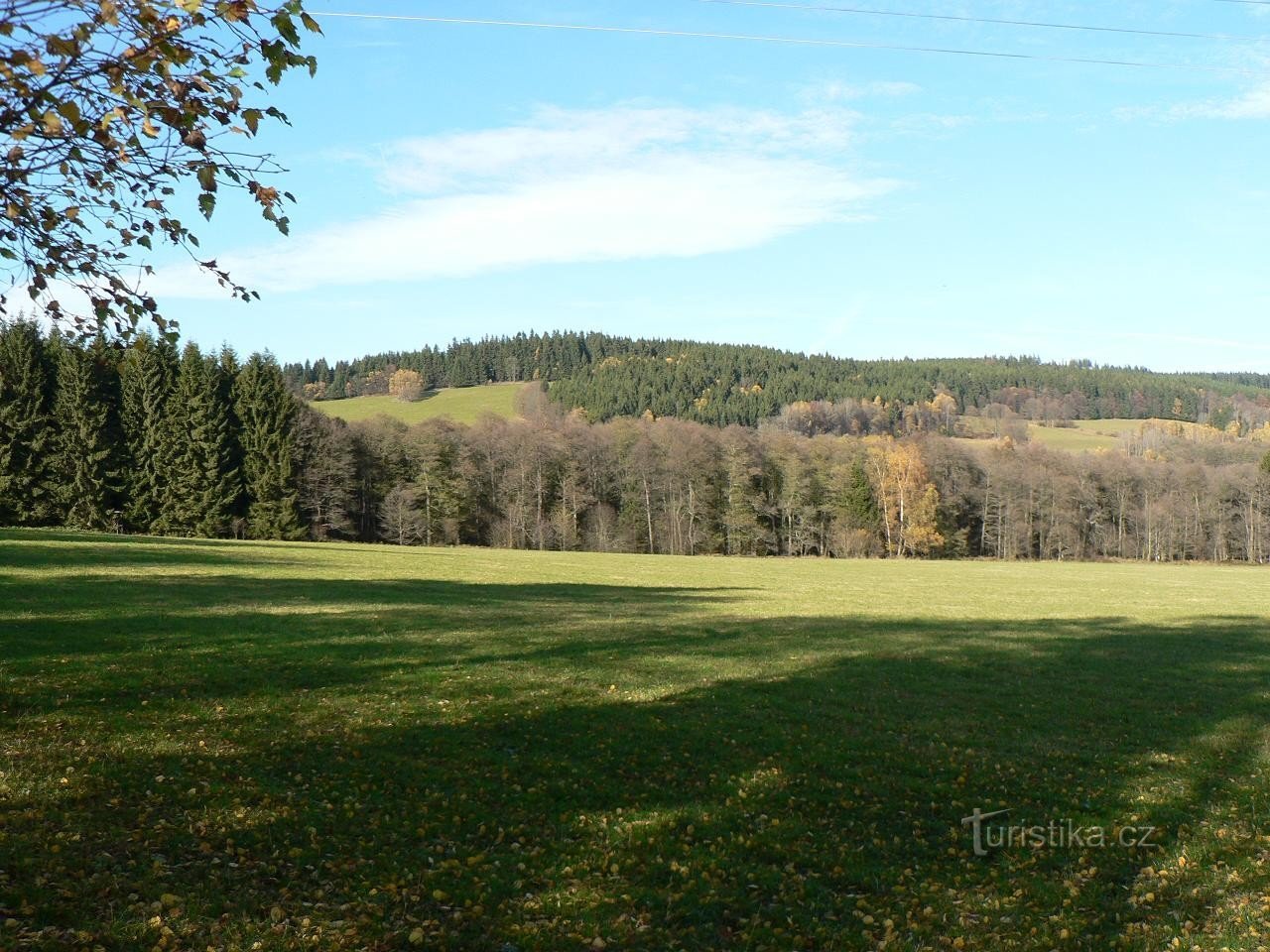 Onen Svět, meadows north of the settlement