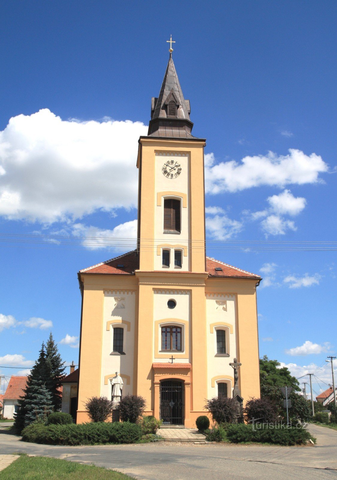 Opatovice - Pyhän Nikolauksen kirkko. John Borromeo