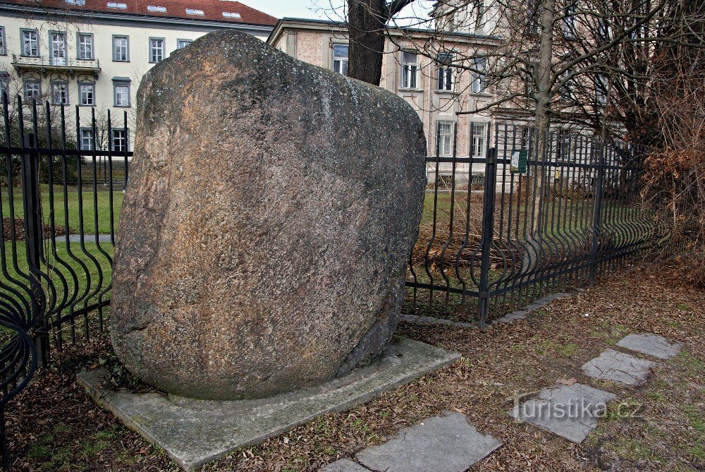 Opava – errant boulder