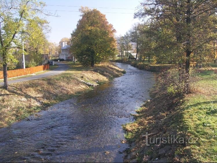 Опава в селі Затор