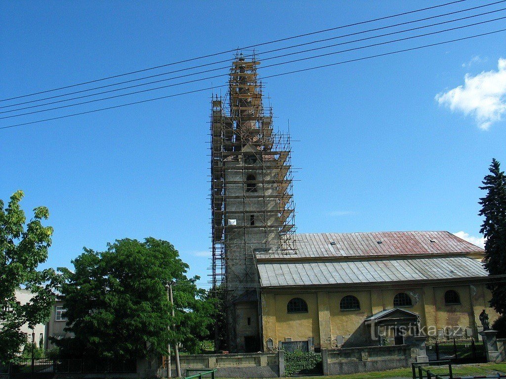 oprava věže