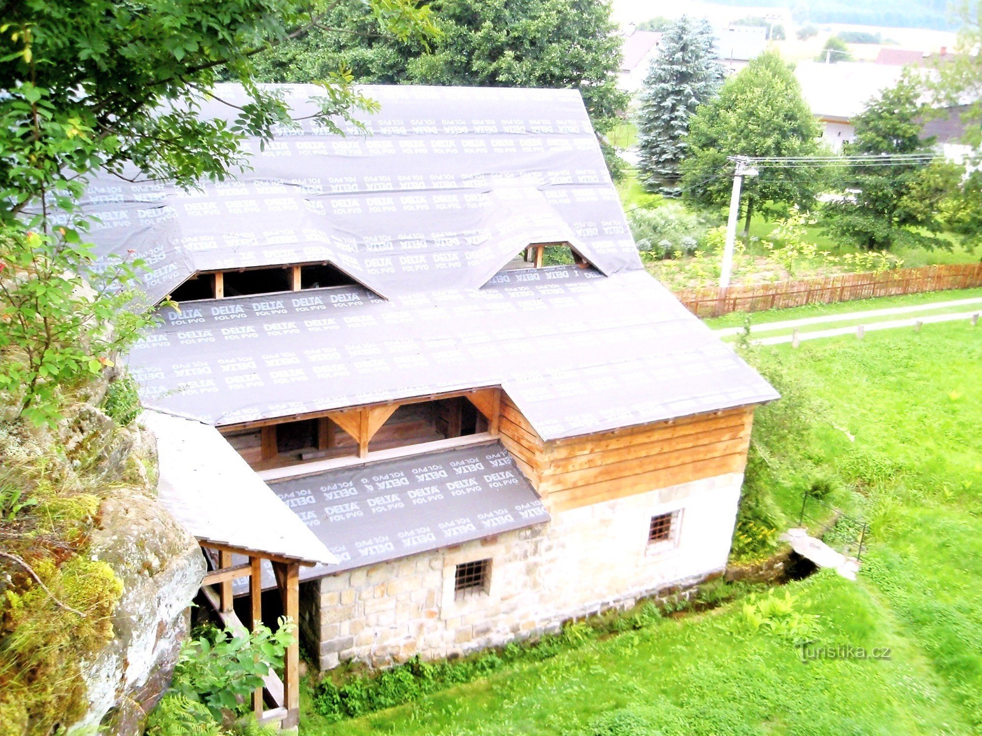 Reparierte Mühle