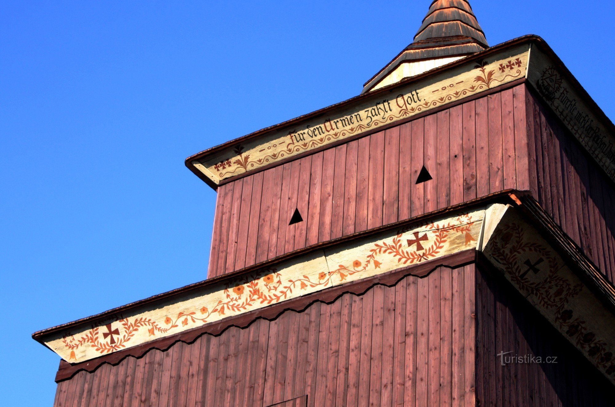 Ornaments on the bell tower