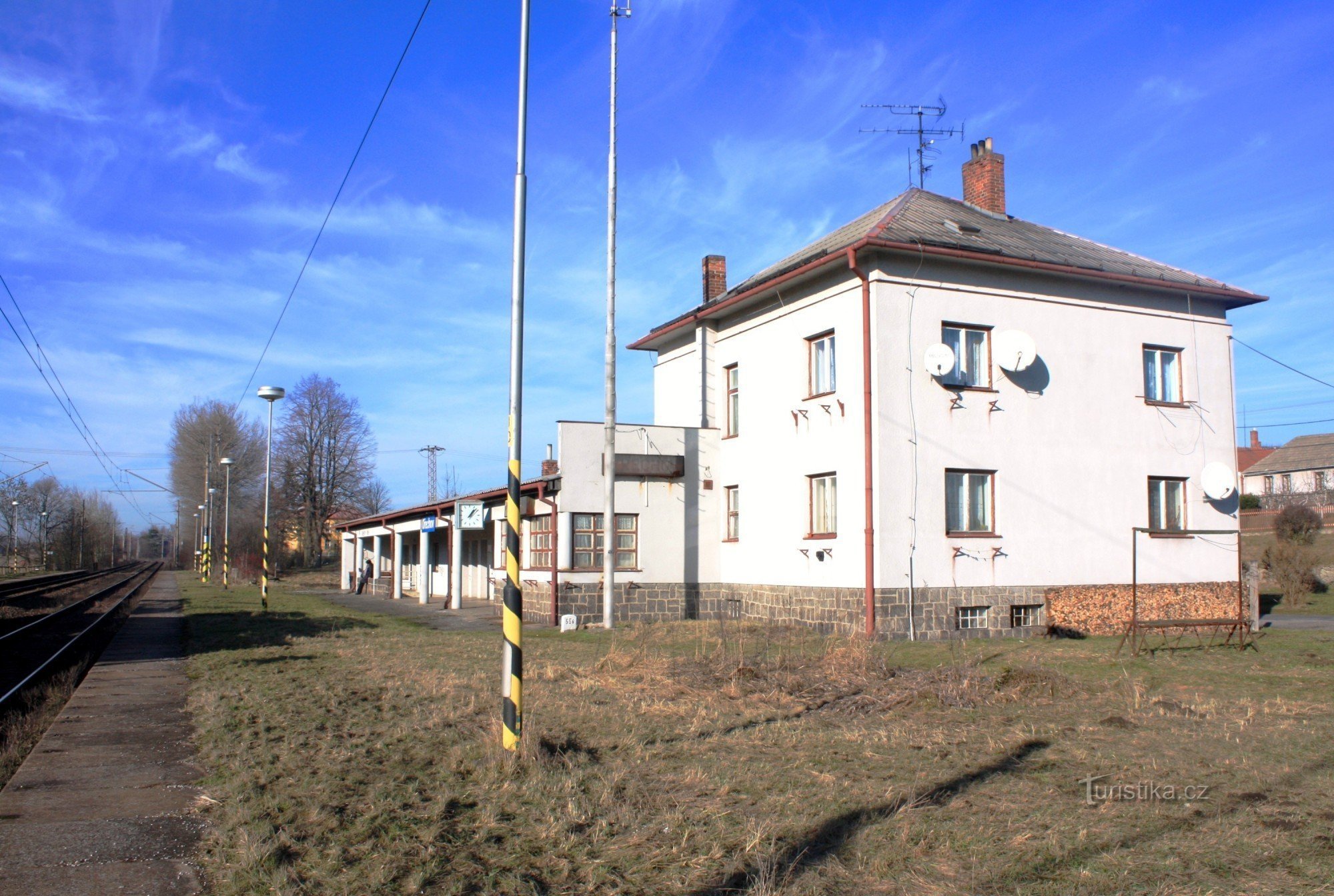 Ořechov u Křižanov - gare