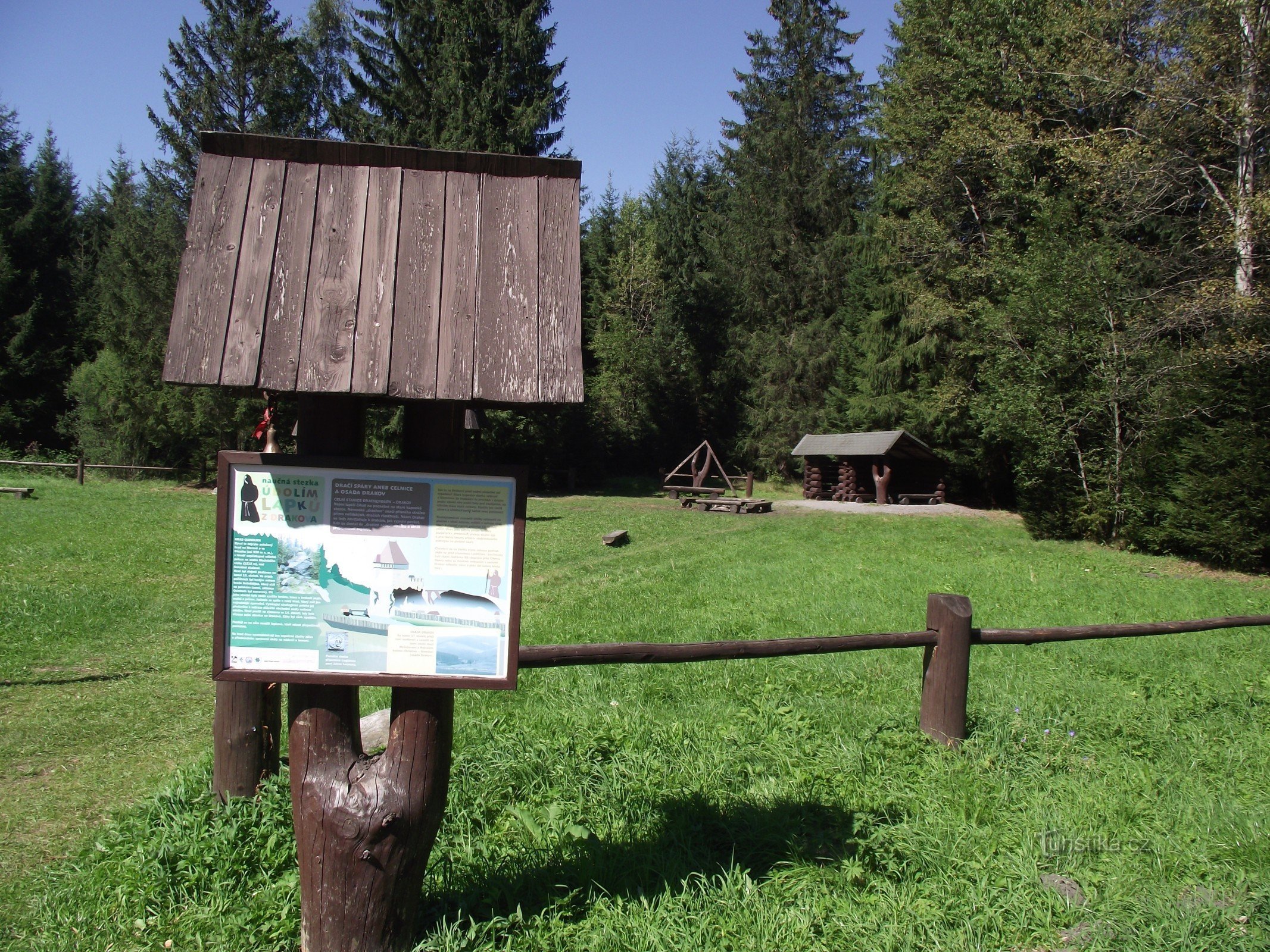 Siedlung und Zollhaus Drakov