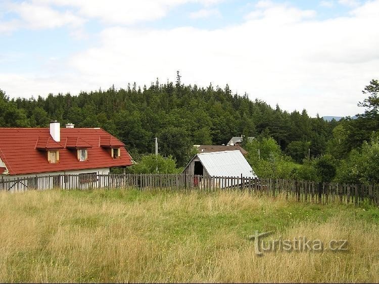 Osada Horečky: Cottages in the settlement of Horečky