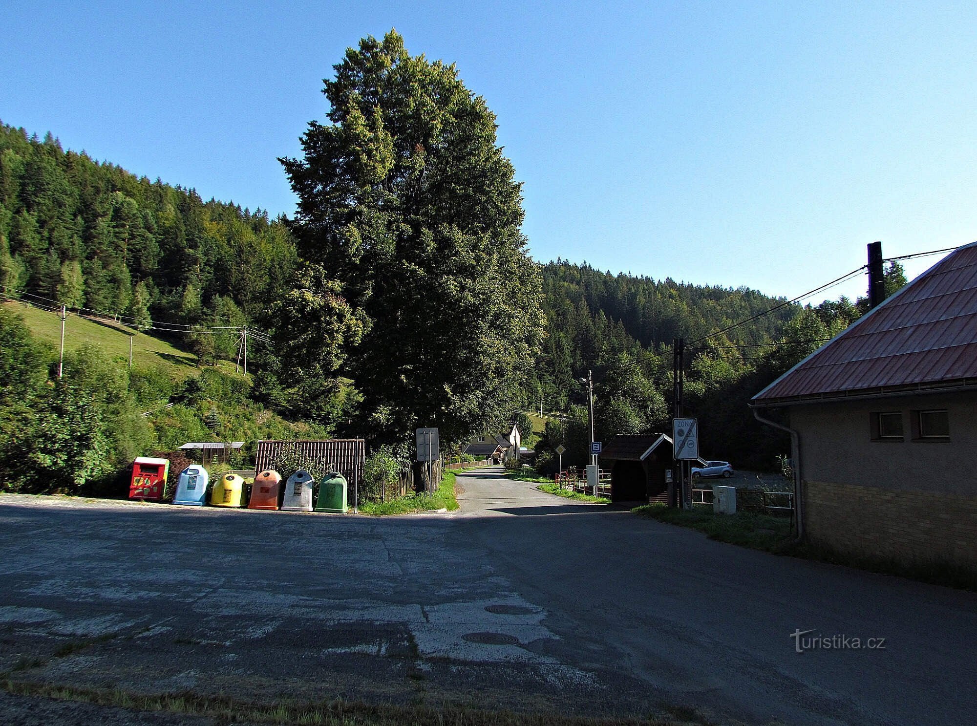 the settlement of Zákopčí