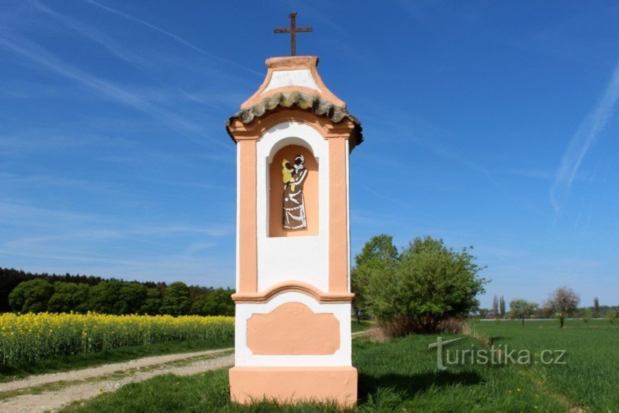 Osek, die Qual Gottes St. Prokop auf dem Weg nach Radomyšl