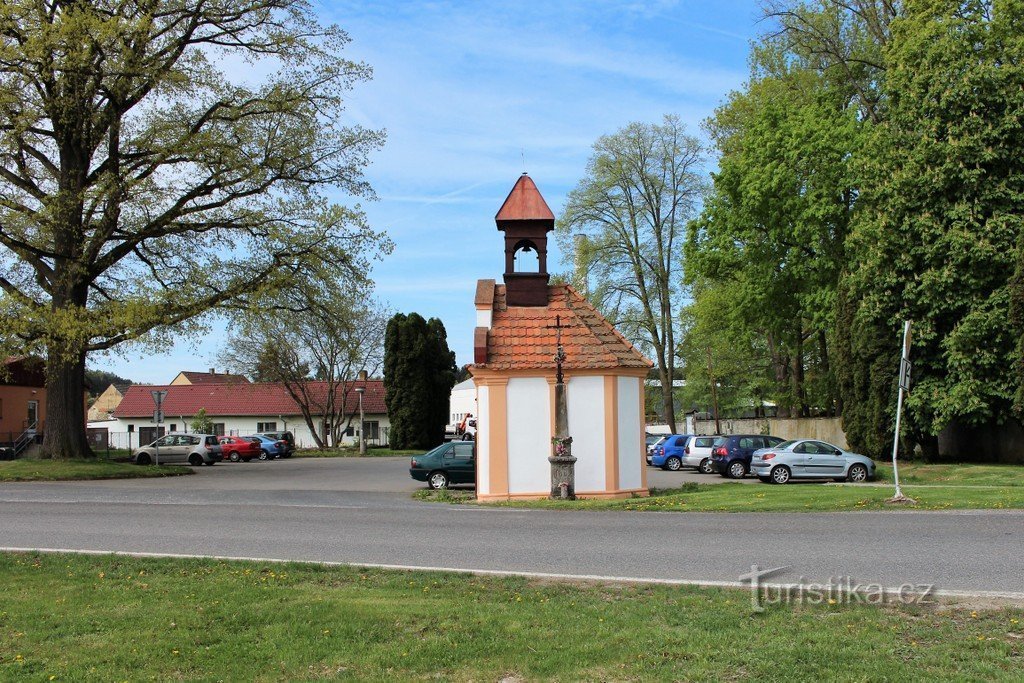 Osek, kaplica św. Jana Nepomucena