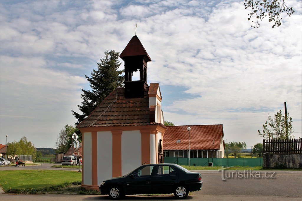 Osek, capela Sf. Ioan de Nepomuk