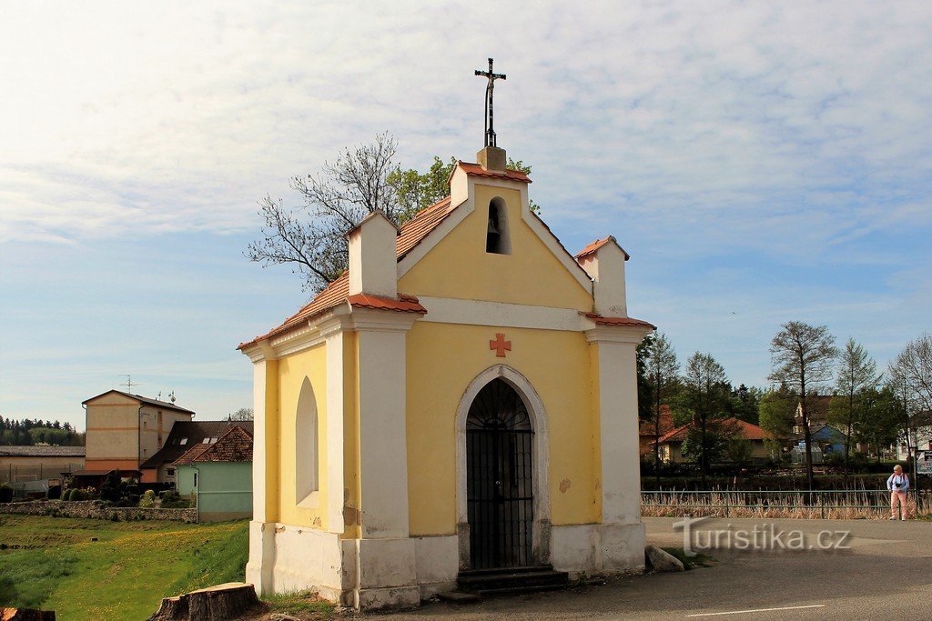 Osek，圣小教堂。 瓦茨拉夫