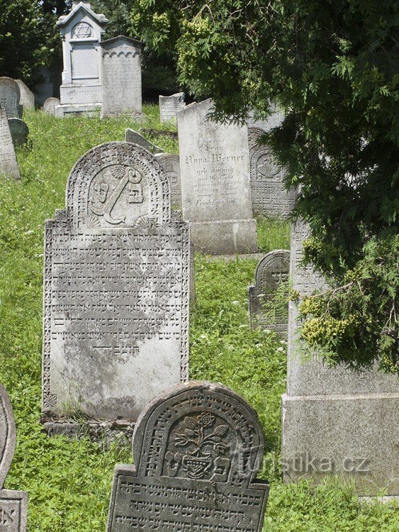 Osoblaha - zsidó temető
