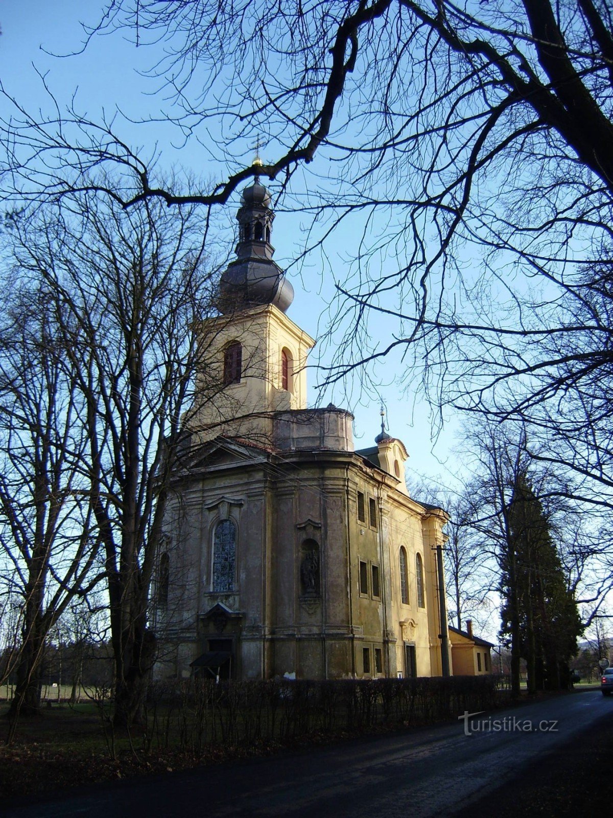 Osov - kostel sv. Jana Křtitele