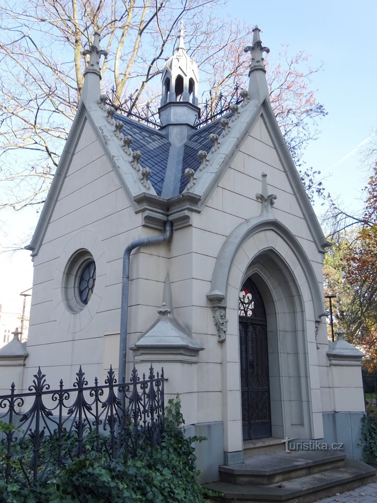 Ostrava - Chapel of St. Elizabeth on the site of the former cemetery