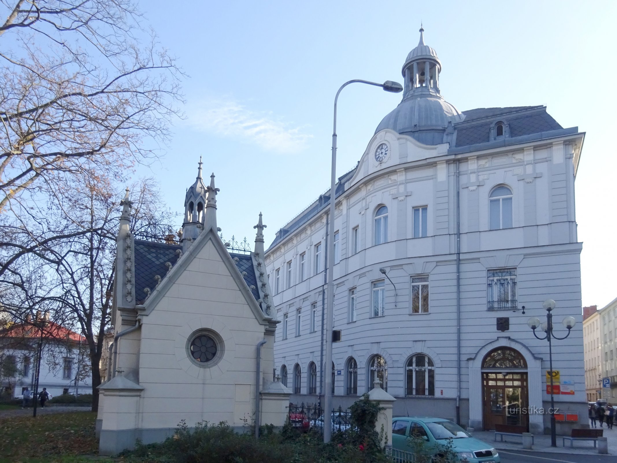 Ostrava - Chapel of St. Elizabeth on the site of the former cemetery