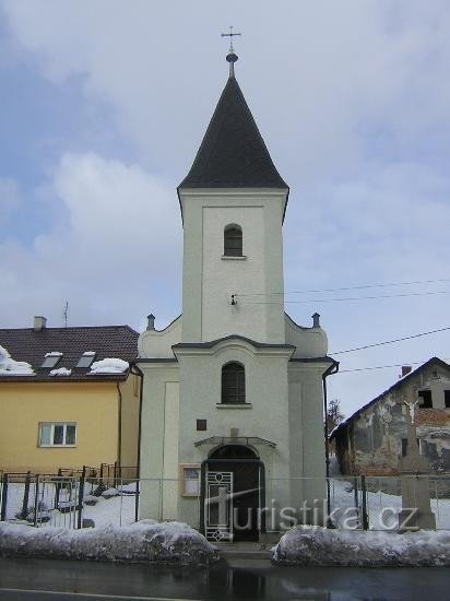 Ostrava - Koblov: Église de la Vierge Marie: Ostrava - Koblov: Église de la Vierge Marie