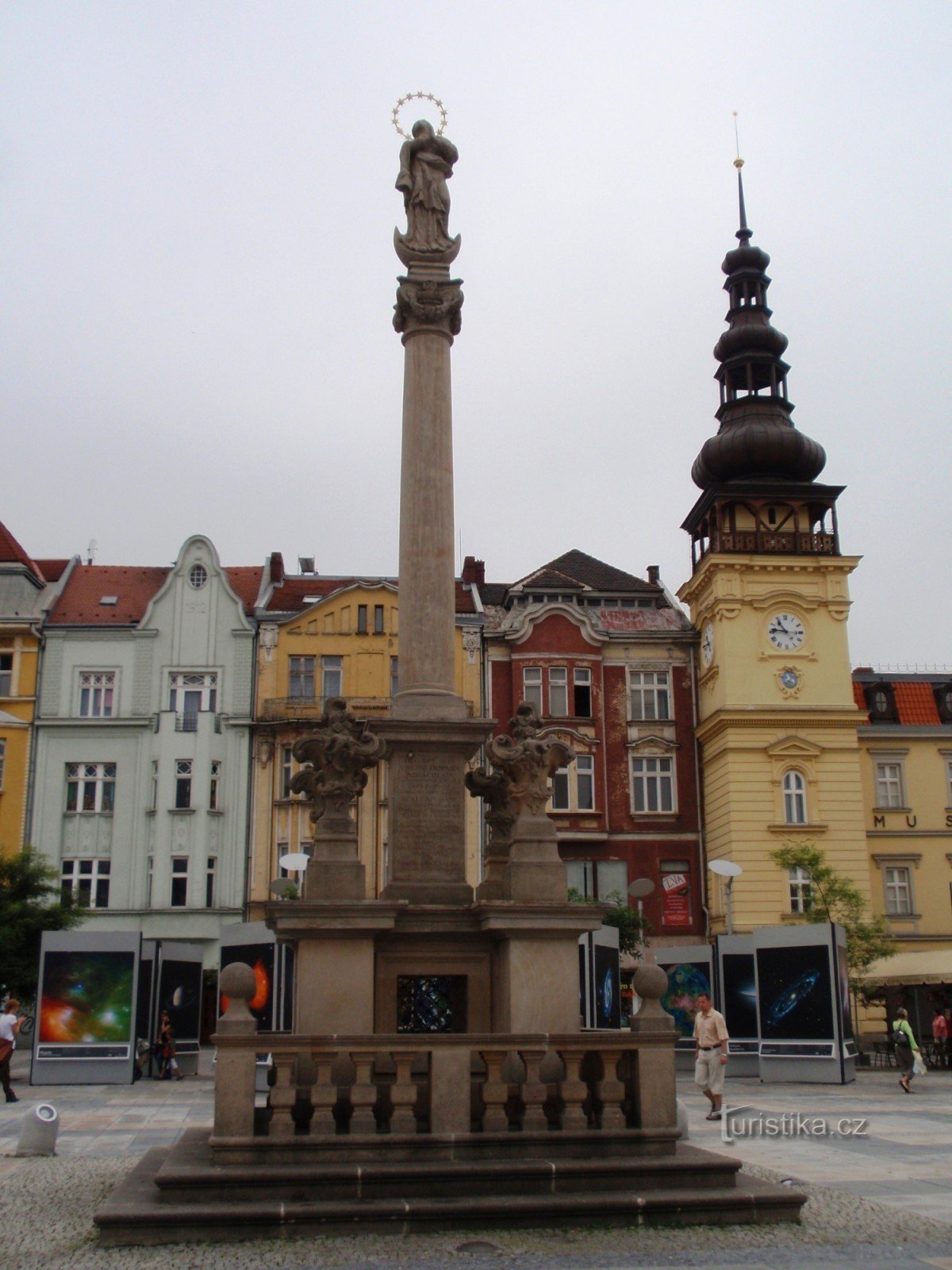 Ostrava - mariánský sloup